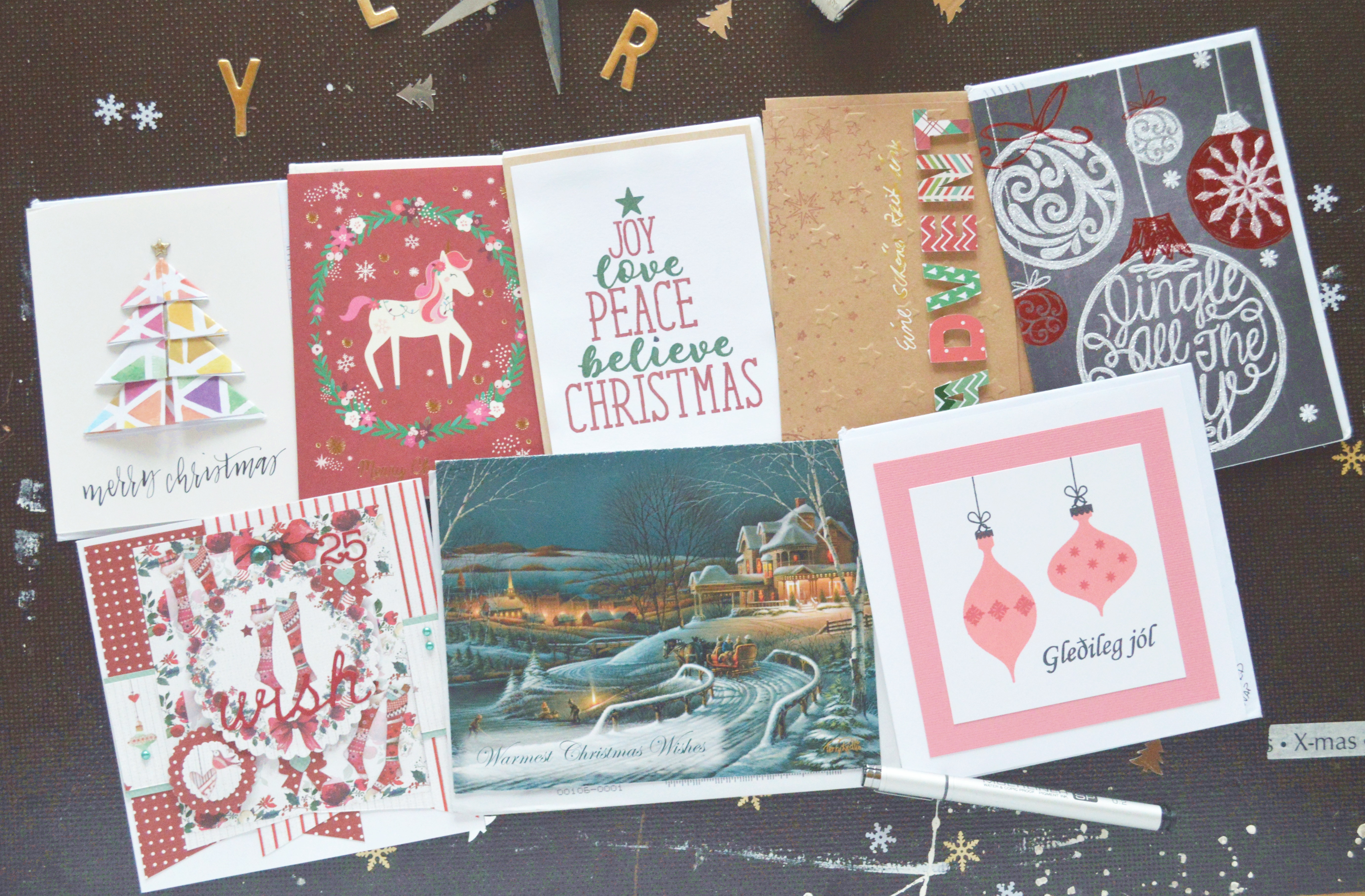 december daily cards